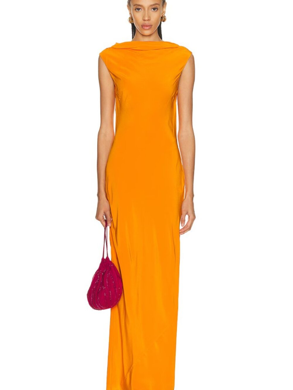 SIR. Isla Cowl Back Gown - Picture 3 of 5